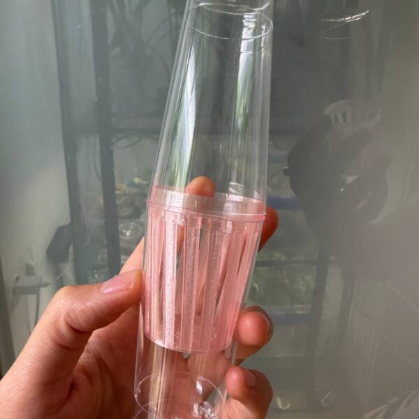 Vaso maceta de autorriego PETG